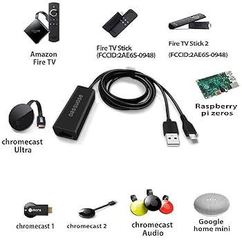 Amazon.co.jp: Oassuose イーサネットアダプター Fire TV Stick